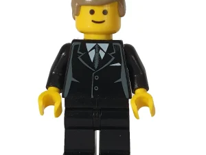 Groom, Mannequin, Dark Tan Hair / Groom, Mannequin, Dark Tan Hair — LEGO Icons 10211 Великий універмаг (Grand Emporium)