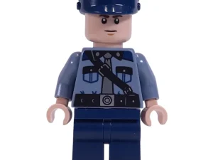Вартовий / Guard, Sand Blue Torso, Dark Blue Legs, Dark Blue Cap, Light Nougat Head — LEGO Harry Potter 76417 Чарівний банк «Ґрінґотс» — колекційне видання