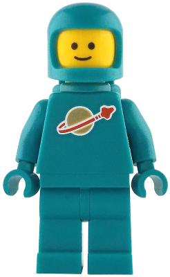 Бірюзова мініфігурка астронавта LEGO Classic Space