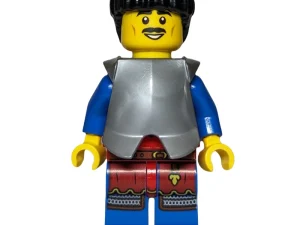 Knight, Chestplate, Black Hair / Knight, Chestplate, Black Hair — LEGO Icons 10305 Замок Лицарів Лева (Lion Knights’ Castle)