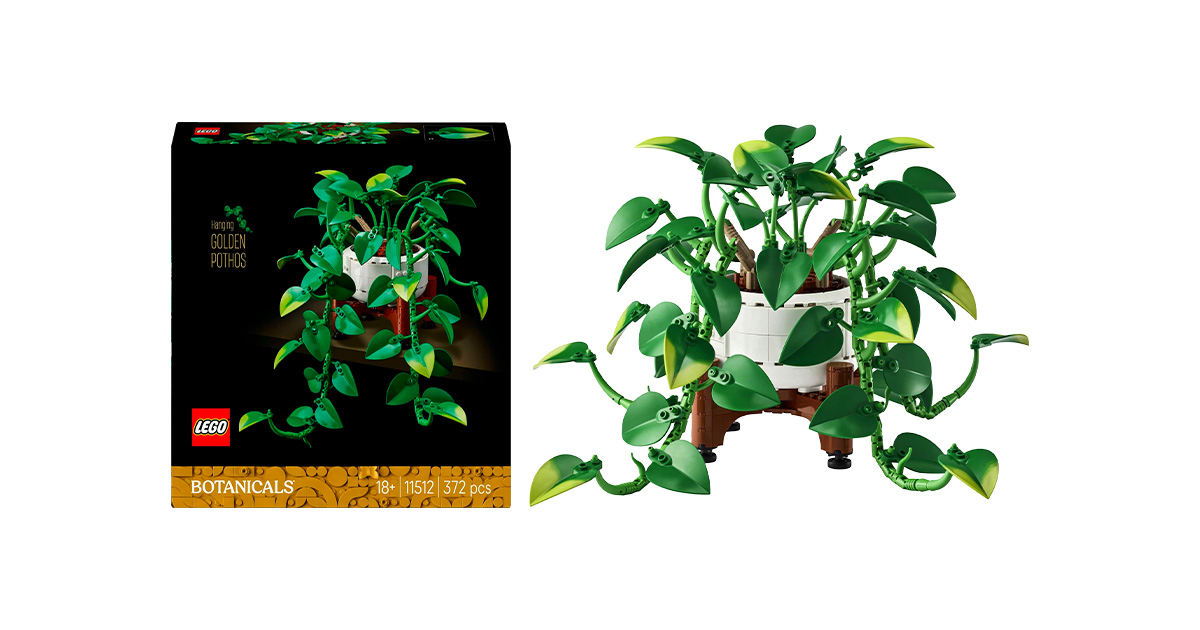 LEGO Botanicals 11512 Hanging Golden Pothos: перший погляд на новий набір
