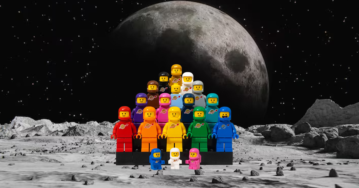 Усі кольори мініфігурок астронавтів LEGO Classic Space — повний гайд