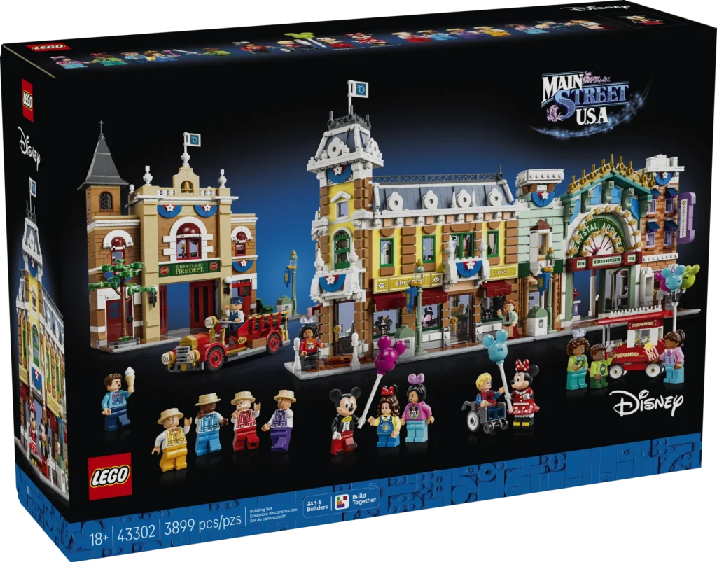 LEGO Disney 43302 Головна вулиця США (Main Street, U.S.A.)