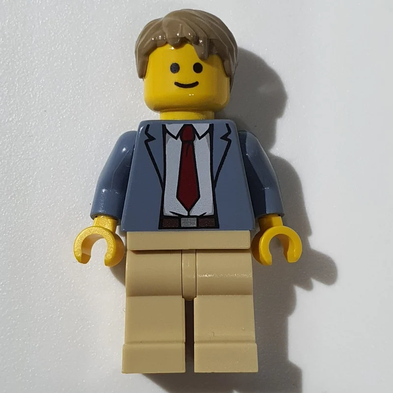 Detective Ace Brickman — LEGO Icons 10246 Кабінет детектива (Detective’s Office)