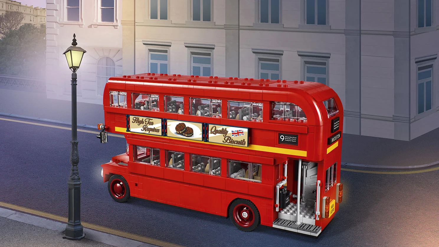 LEGO Creator 40953: оновлений лондонський двоповерховий автобус у мініформаті