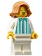 Doughnut Shop Clerk — LEGO Icons 10278 Поліцейська дільниця (Police Station)