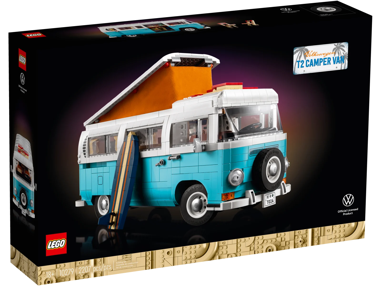 LEGO Icons 10279 Volkswagen T2 Camper Van