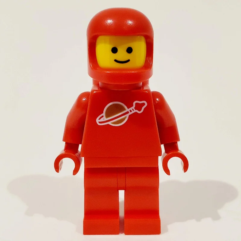 Classic Spaceman White / Classic Space (Classic Red Spaceman) — LEGO Icons 10497 Galaxy Explorer