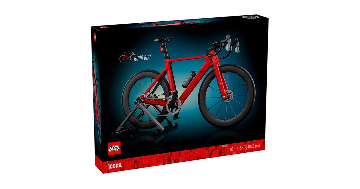 Огляд LEGO Icons 11380 Road Bike — перший великомасштабний велосипед від LEGO