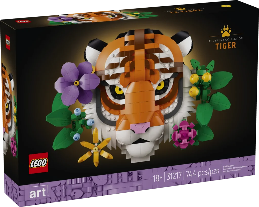 LEGO Art 31217 Колекція фауни: тигр