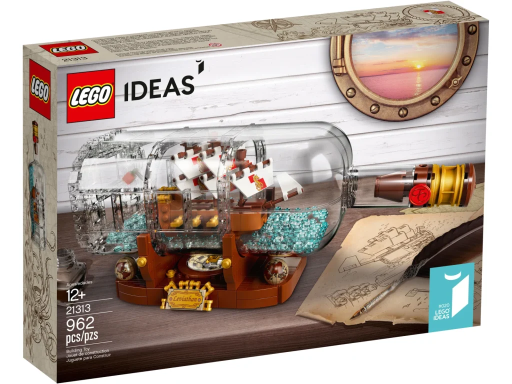 LEGO Ideas 21313 Корабель у пляшці (Ship in a Bottle)