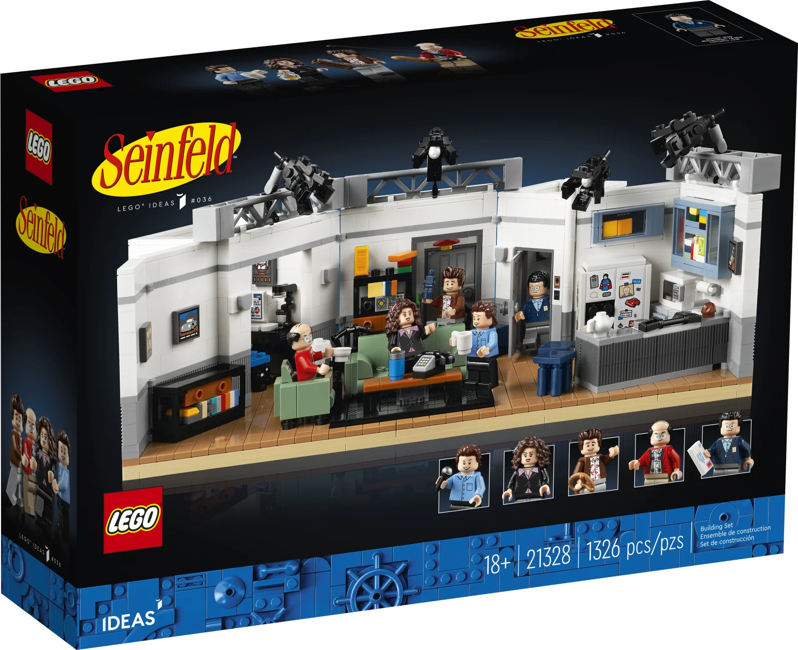 LEGO Ideas 21328 Seinfeld (квартира Джеррі)