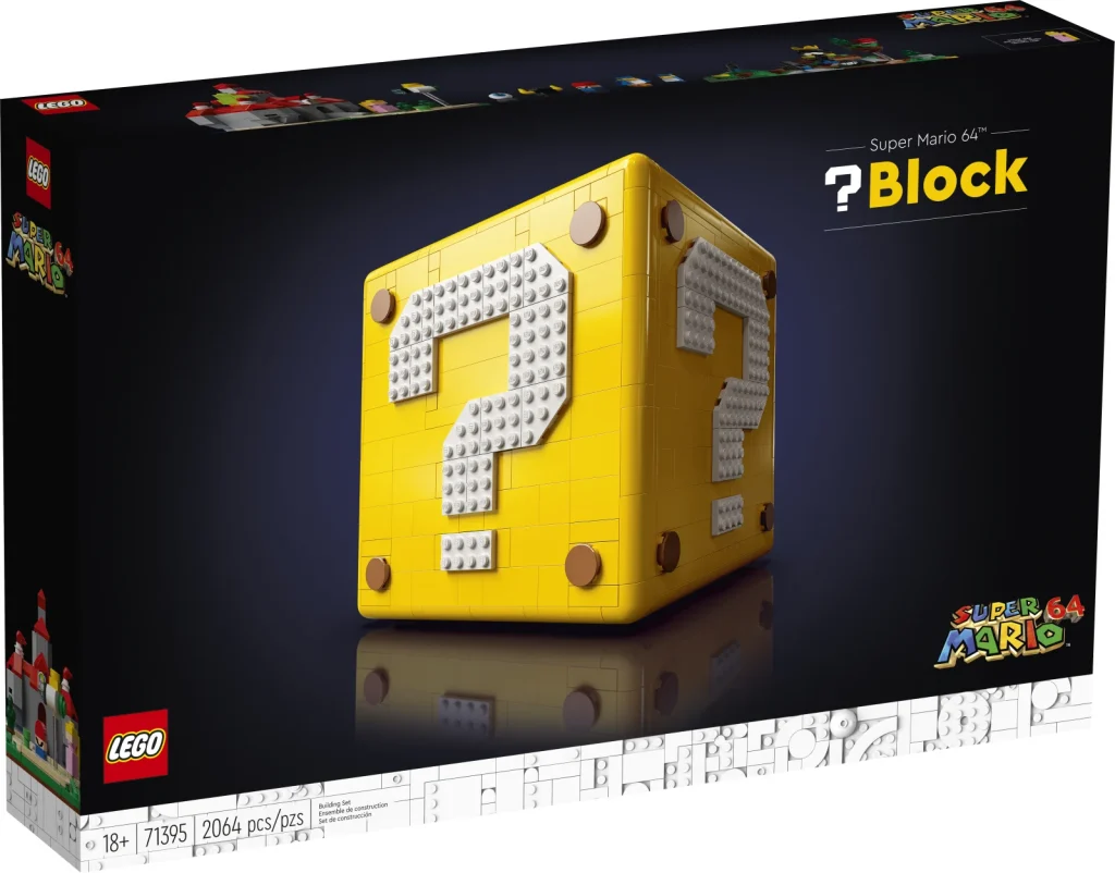 LEGO Super Mario 71395 Куб «?» Super Mario 64
