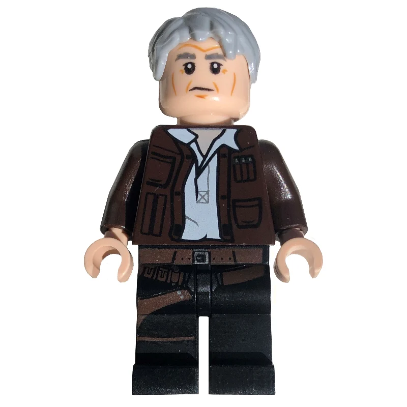 Хан Соло (старший) / Old Han Solo — LEGO Star Wars 75192 Millennium Falcon (UCS)