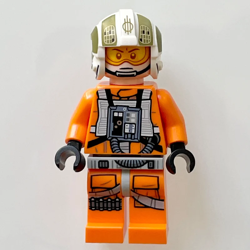 Rebel пілот Y-wing Jon Dutch Vander Gold Leader / Rebel Pilot Y-wing Jon Dutch Vander Gold Leader — LEGO Star Wars 75365 База повстанців на Явіні-4