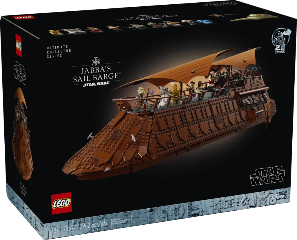 LEGO Star Wars 75397 Вітрильна баржа Джабби (UCS)
