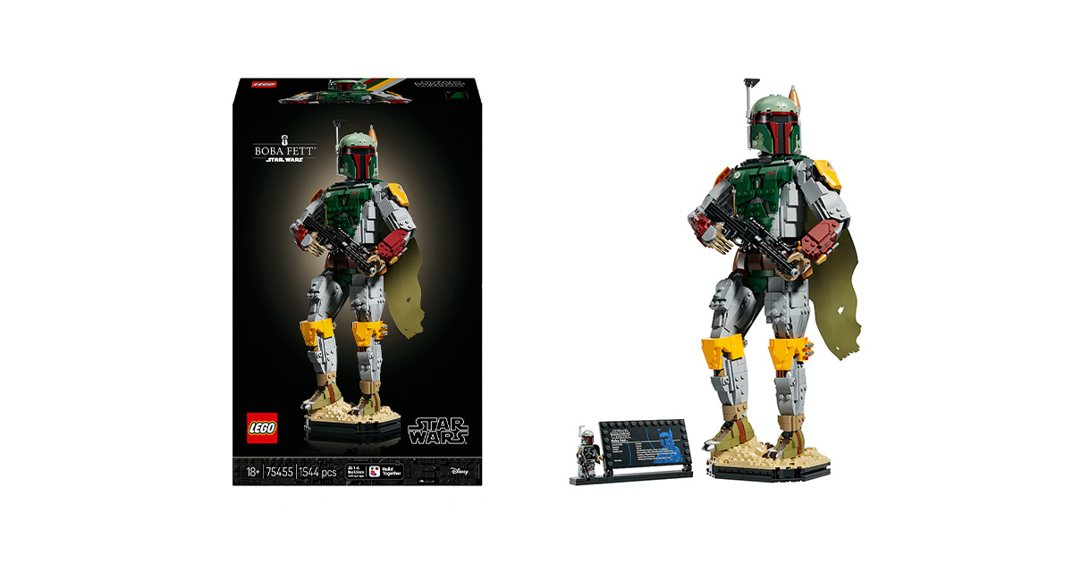 Боба Фетт стає масштабною фігурою LEGO — перший погляд на набір 75455