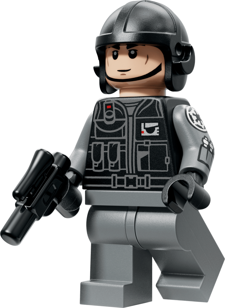 Мініфігурка пілота Імперського шатла з набору LEGO Star Wars 75459 Imperial Lambda-class Shuttle