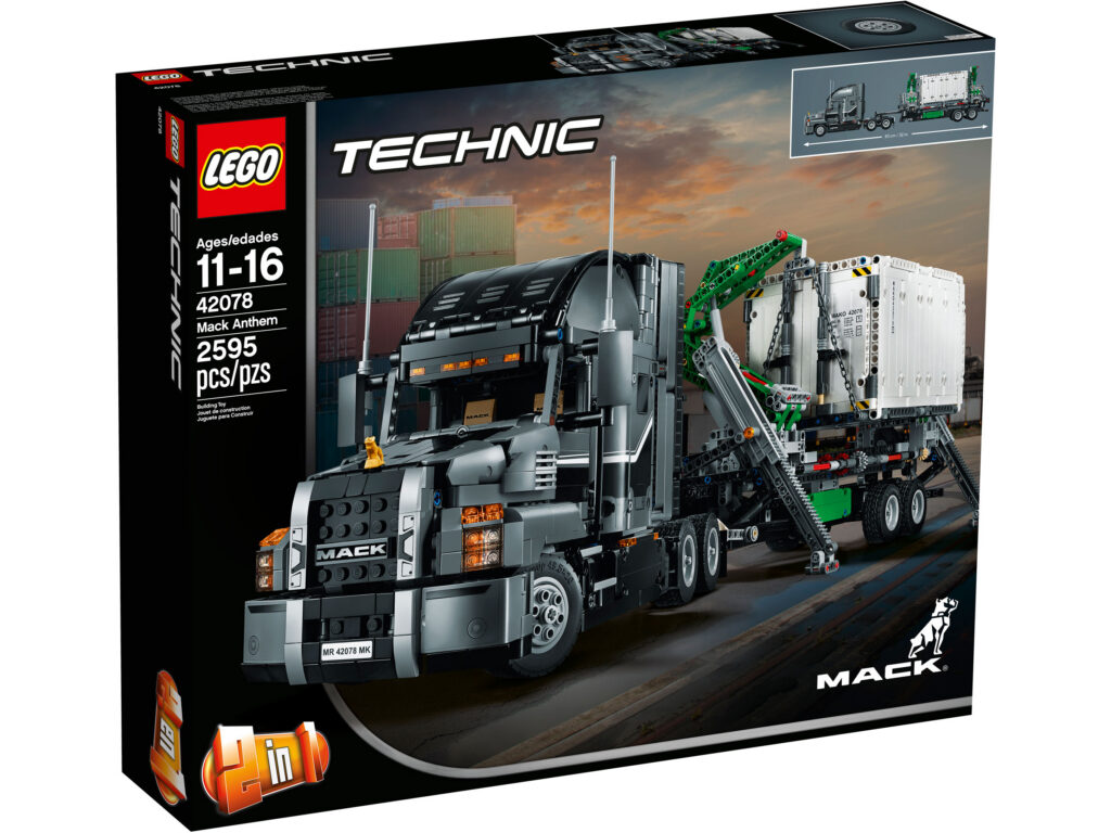 LEGO Technic 42078 Вантажівка Mack Anthem