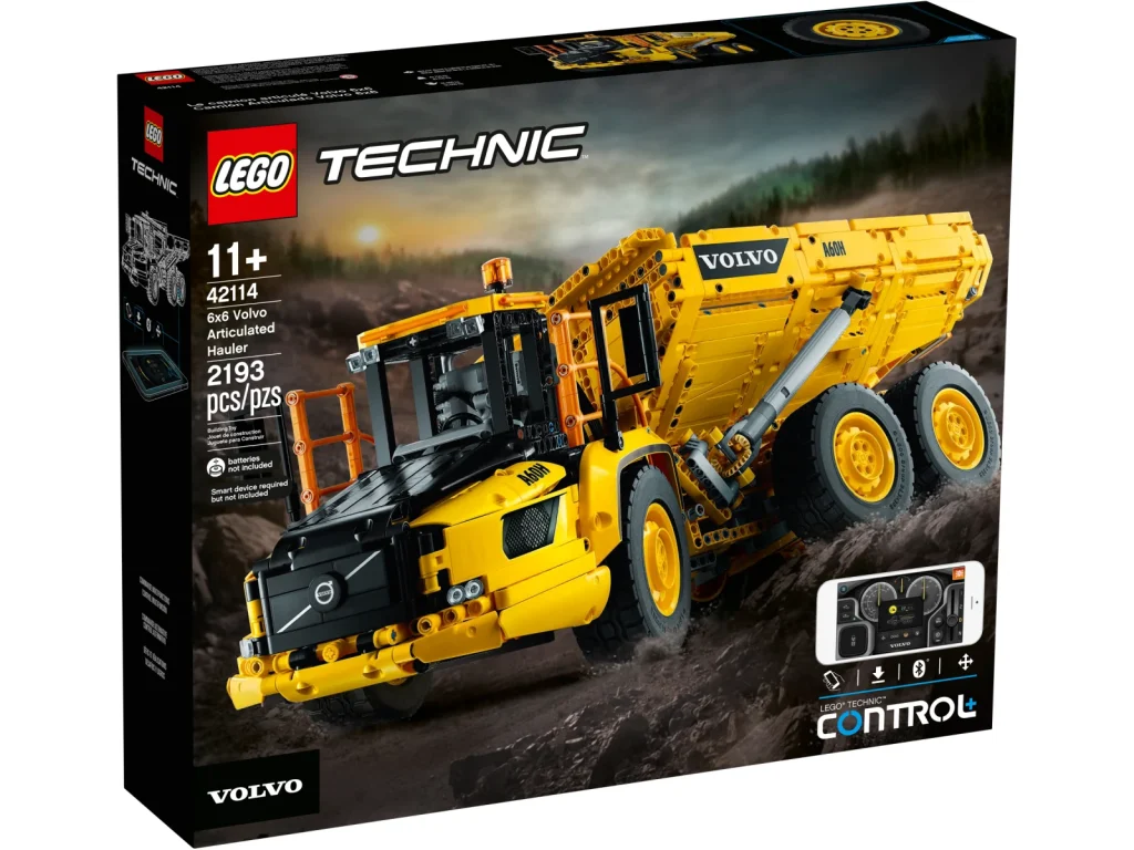 LEGO Technic 42114 Самоскид Volvo 6×6 (Articulated Hauler)