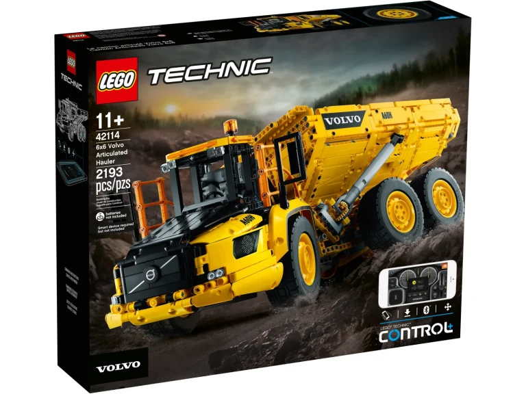 LEGO Technic 42114 Самоскид Volvo 6×6 (Articulated Hauler)
