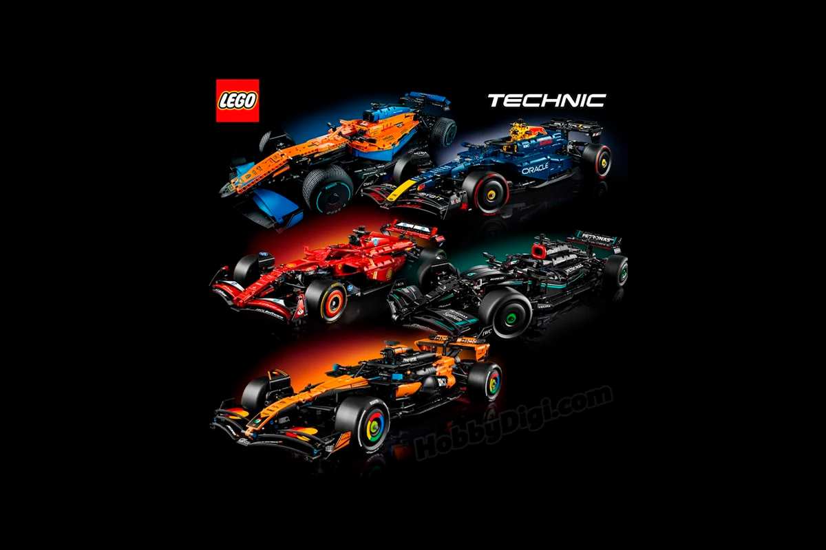 Усі боліди LEGO Technic F1: гід колекціонера 2026