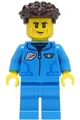 Астронавт (білий скафандр, золотий візор) / Lunar Research Astronaut — LEGO City 60349 Місячна космічна станція