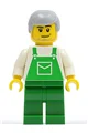 Male in Dark Blue Jacket / Male with Green Overalls — LEGO 10190 Маркет-стріт (Market Street)
