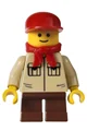 Male with Shirt with 2 Pockets — LEGO 10185 Зелена бакалія (Green Grocer)