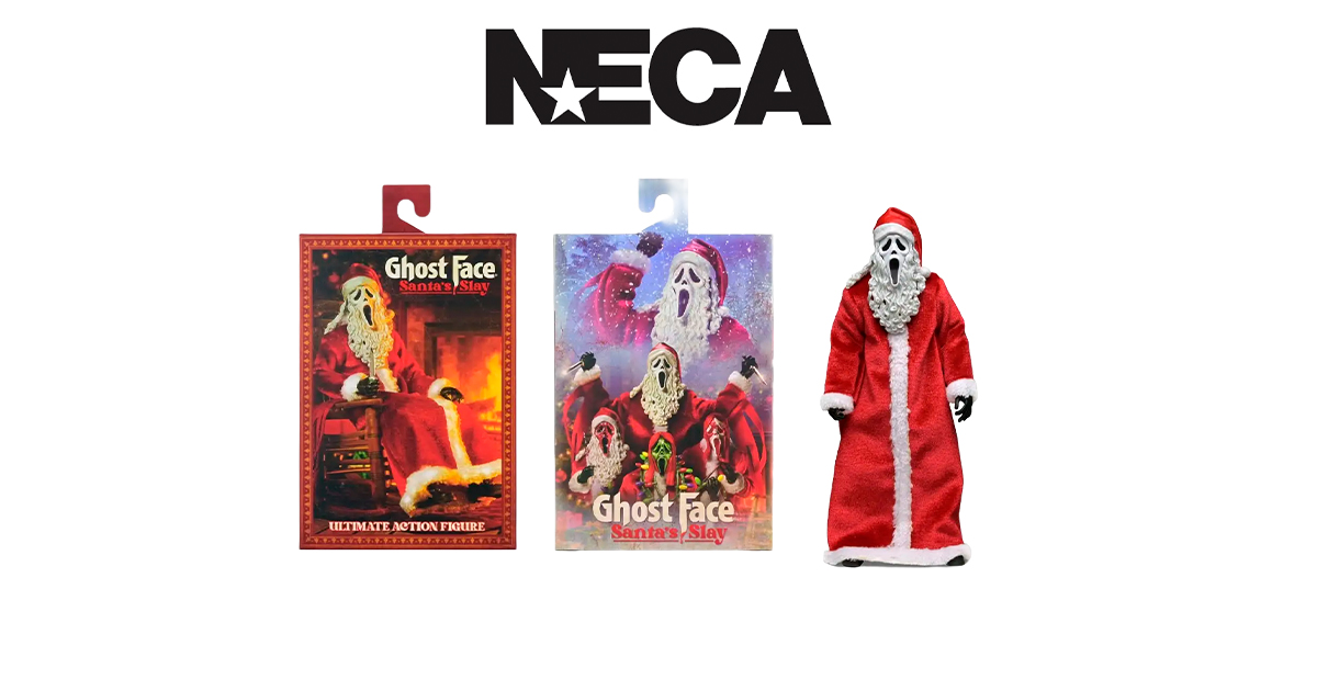NECA анансувала нову колекційну фігурку Ultimate Santa’s Slay Ghost Face: святковий Ghost Face у костюмі Санти