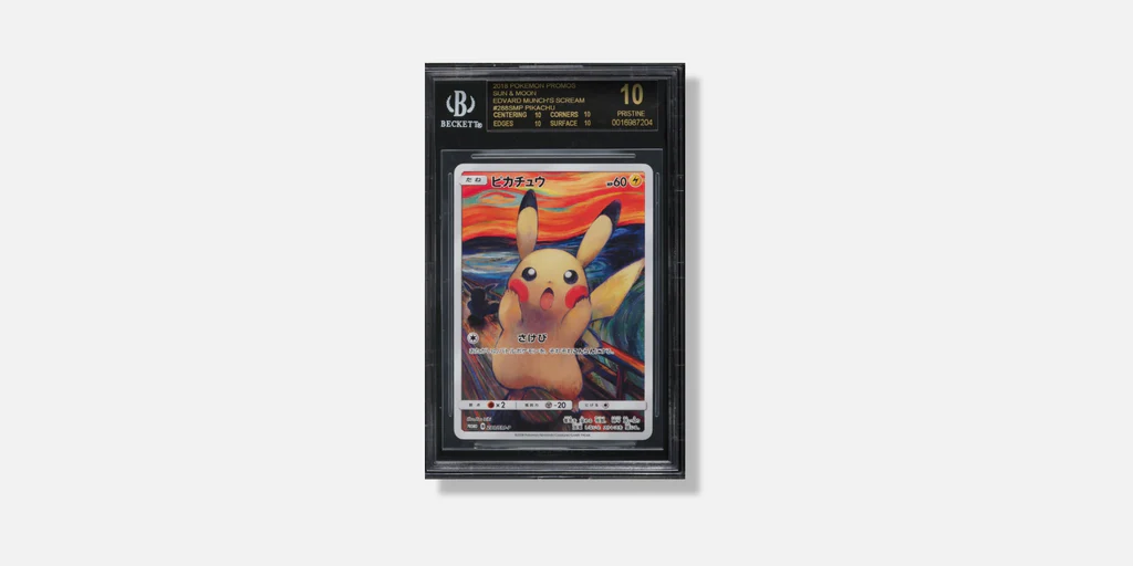 2018 Pokemon Japanese SM Munch A Retrospective Scream Pikachuchu