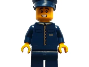 Porter, Dark Blue Uniform / Porter, Dark Blue Uniform — LEGO Ideas 21344 The Orient Express Train