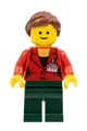 Press Woman / Reporter — LEGO 10224 Ратуша (Town Hall)