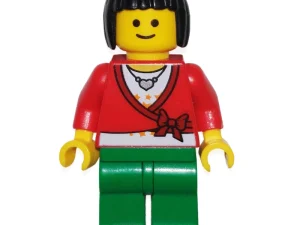 Red Torso, Green Legs, Black Hair / Red Torso, Green Legs, Black Hair — LEGO Icons 10211 Великий універмаг (Grand Emporium)