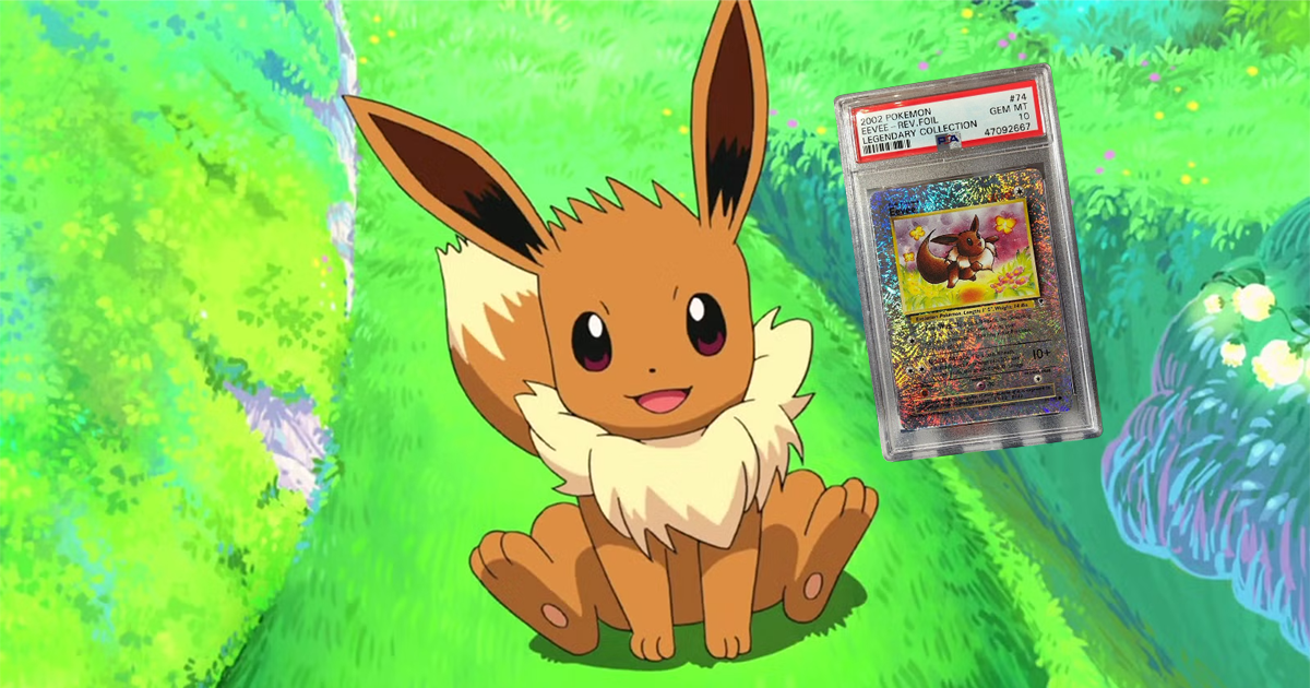 Pokémon TCG: вінтажна картка Eevee встановила абсолютний рекорд продажу — $66 000