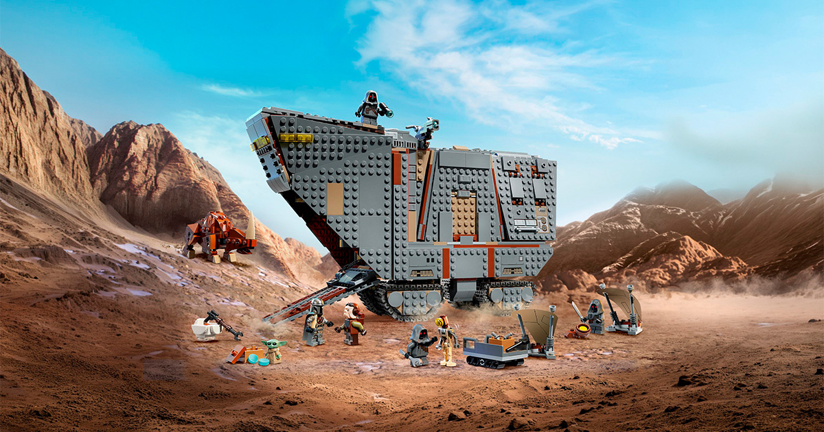 Усі LEGO Star Wars набори з піщаними краулерами в історії — від першого 2005 року до сірого з планети Арвали-7 у 2026 році