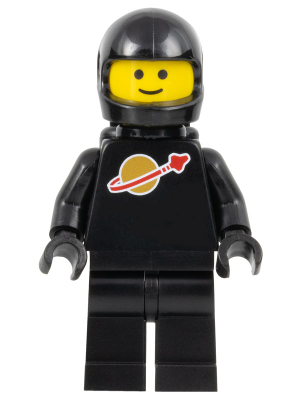 Чорна мініфігурка астронавта LEGO Classic Space