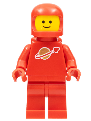Червона мініфігурка астронавта LEGO Classic Space