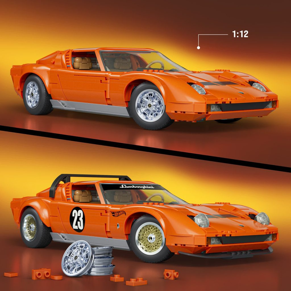 Mattel Brick Shop Lamborghini Miura P400 SV