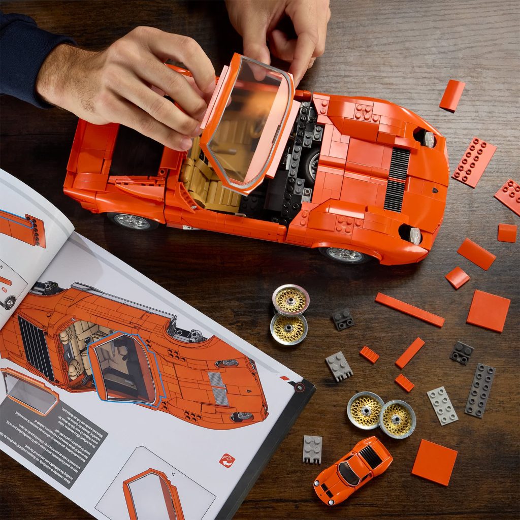 Mattel Brick Shop Lamborghini Miura P400 SV