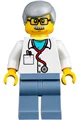 Veterinarian Dr. Jones — LEGO Icons 10264 Кутовий гараж (Corner Garage)