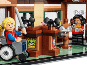 Відвідувач парку (рожевий светр) / Park Guest (Pink sweater) — LEGO Disney 43302 Головна вулиця США (Main Street, U.S.A.)