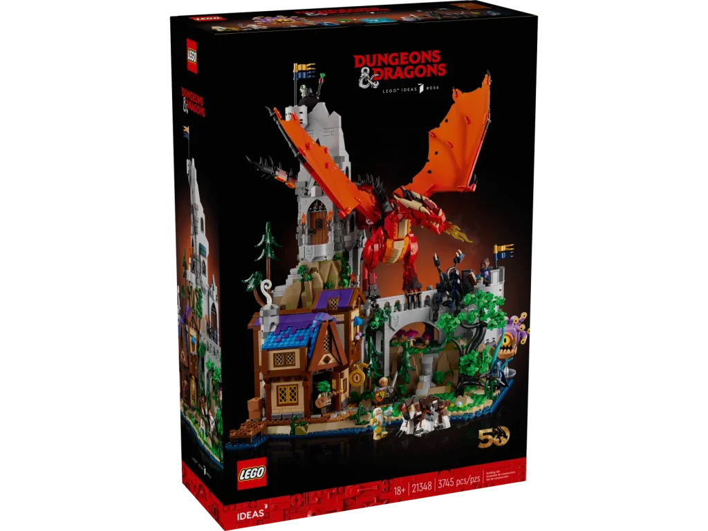 LEGO Ideas 21348 Dungeons & Dragons: Сказання про Червоного Дракона