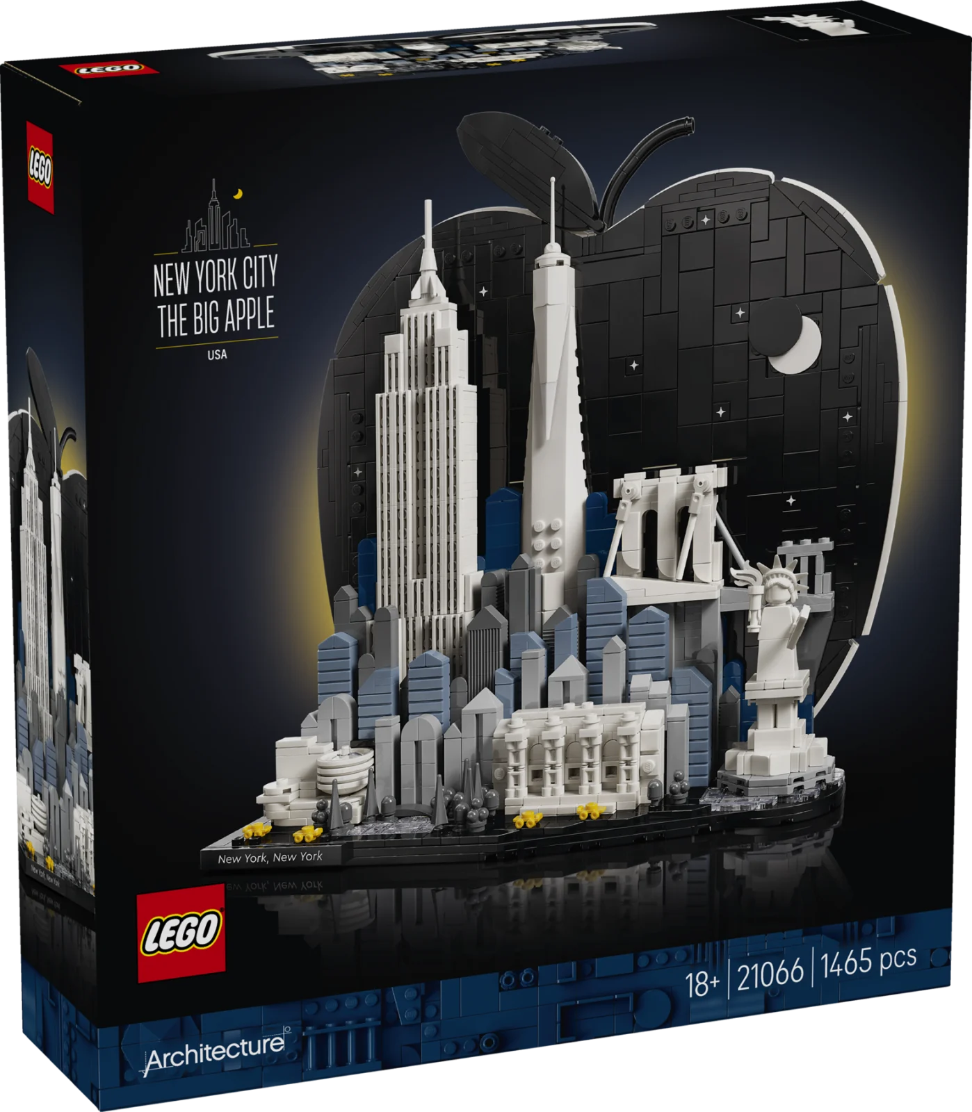 LEGO Architecture 21066 Нью-Йорк «Велике яблуко»