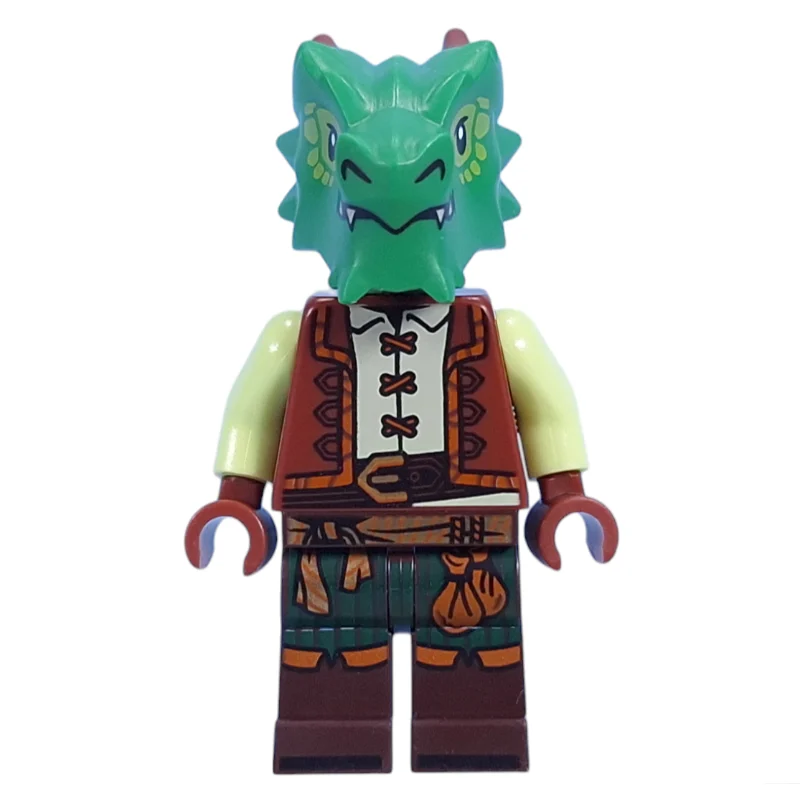 Драконороджений Alax Jadescales / Dragonborn Alax Jadescales — LEGO Ideas 21348 Dungeons & Dragons: Сказання про Червоного Дракона