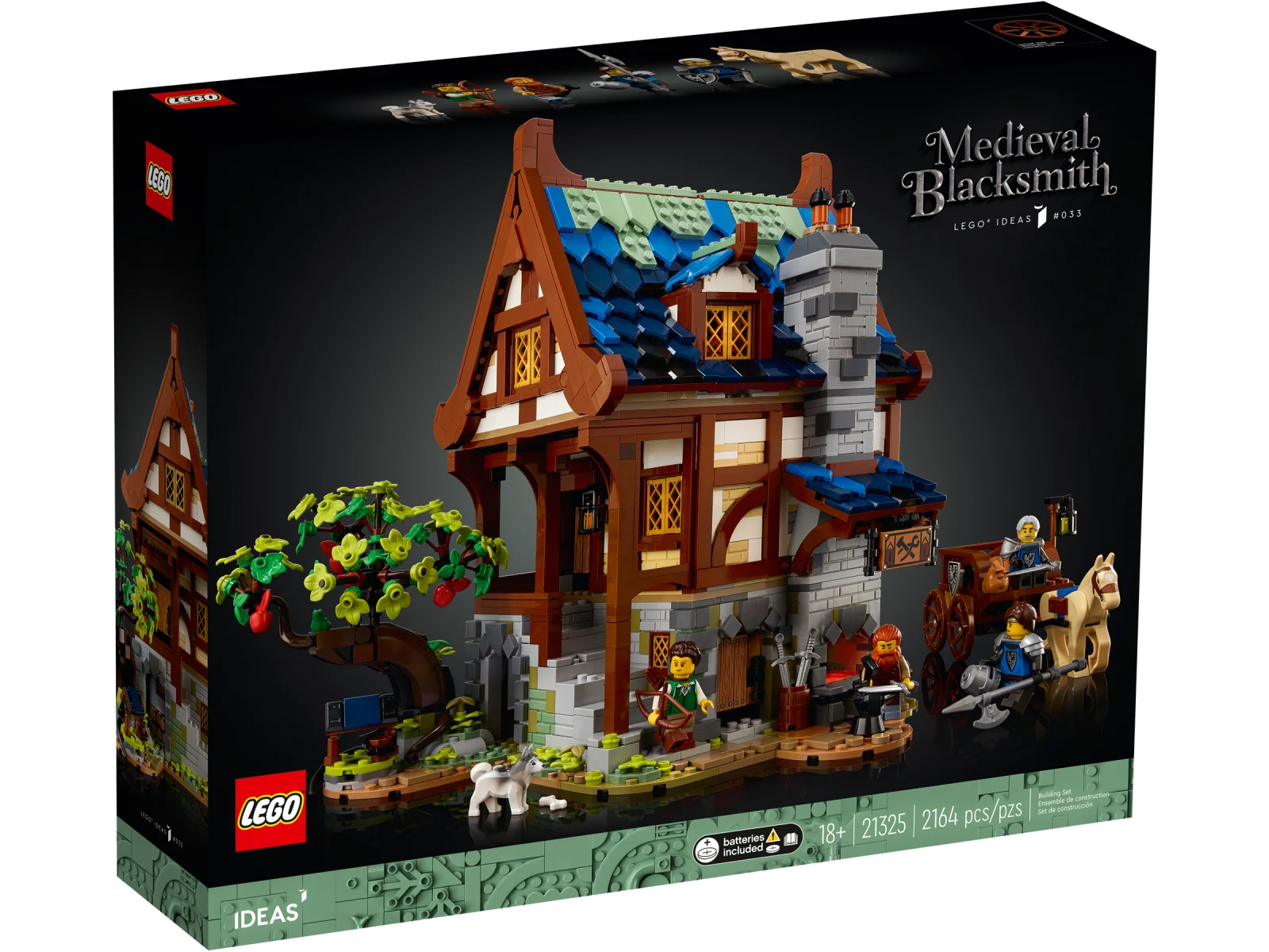 LEGO Ideas 21325 Середньовічна кузня (Medieval Blacksmith)