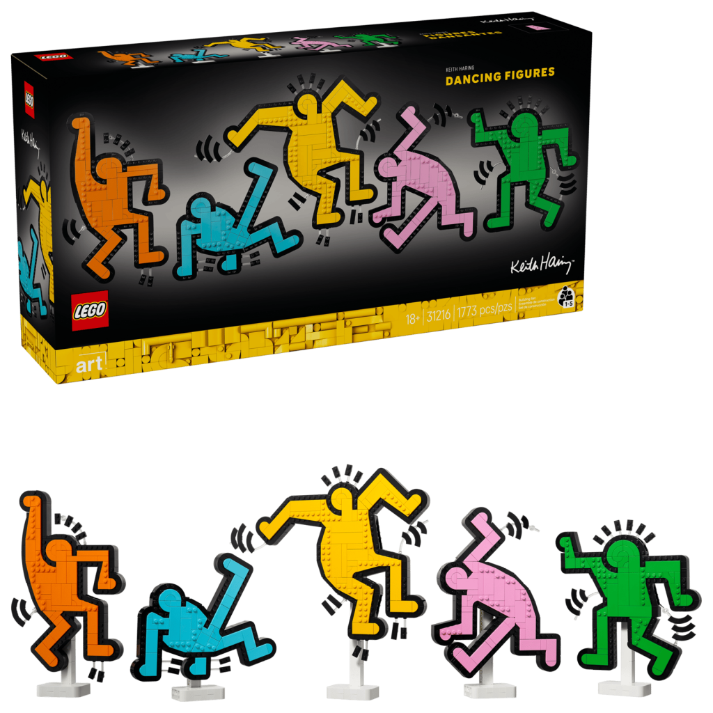 LEGO Art 31216 Keith Haring – Dancing Figures