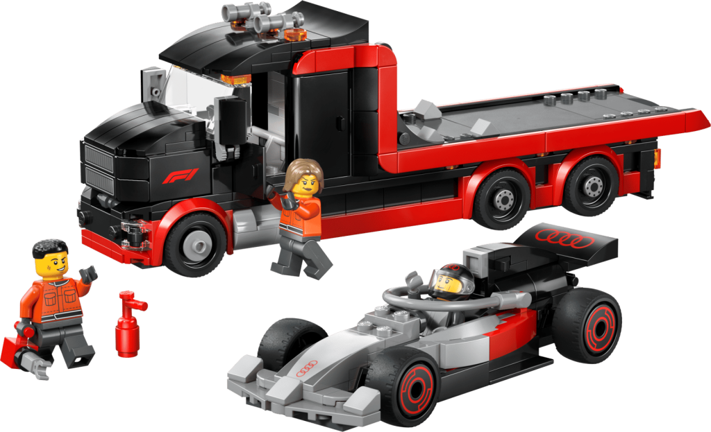 LEGO City 60493 F1 Display Truck with Audi F1 Race Car