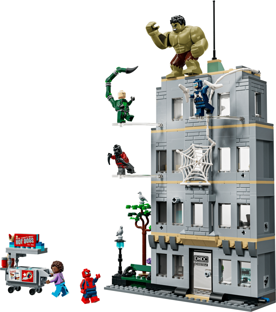 LEGO Marvel 76350 Spider-Man vs. Hulk Epic Clash