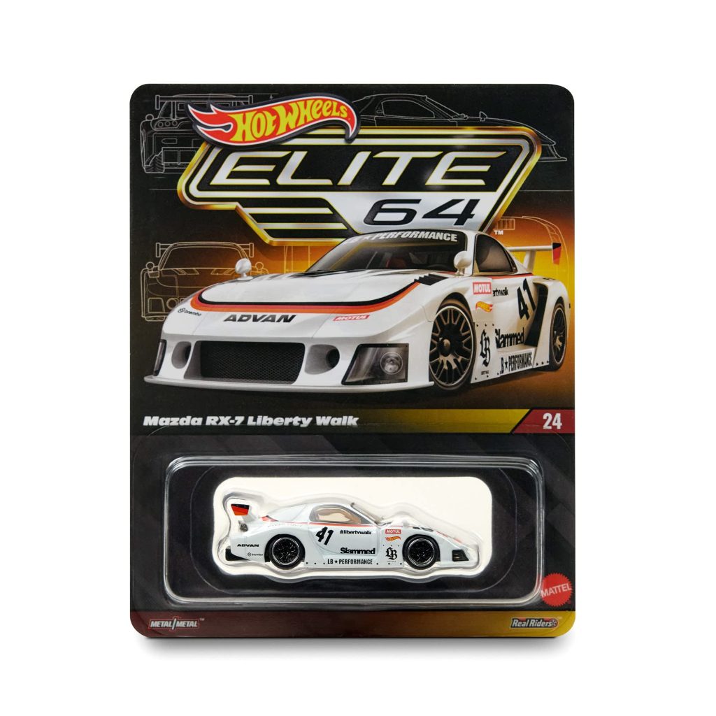 Hot Wheels Elite 64 Mazda RX-7 Liberty Walk